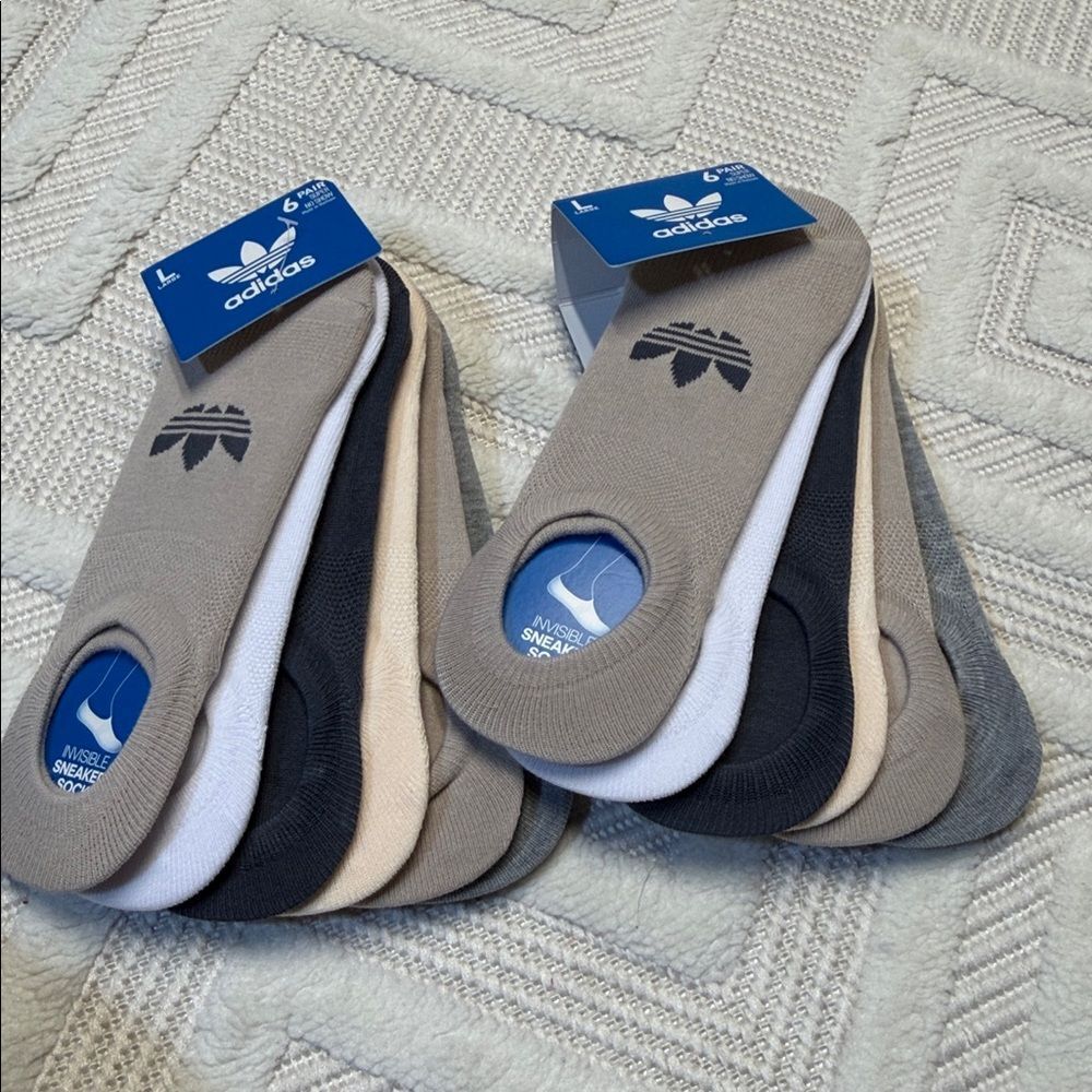 ADIDAS - Super No Show Socks - 12 Pairs - Picture 4 of 4